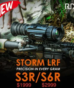 RIX Storm S3R Compact Thermal Scope with Integrated Laser Rangefinder